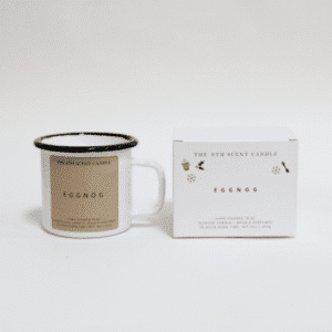 White Mug - Eggnog Soy Candle